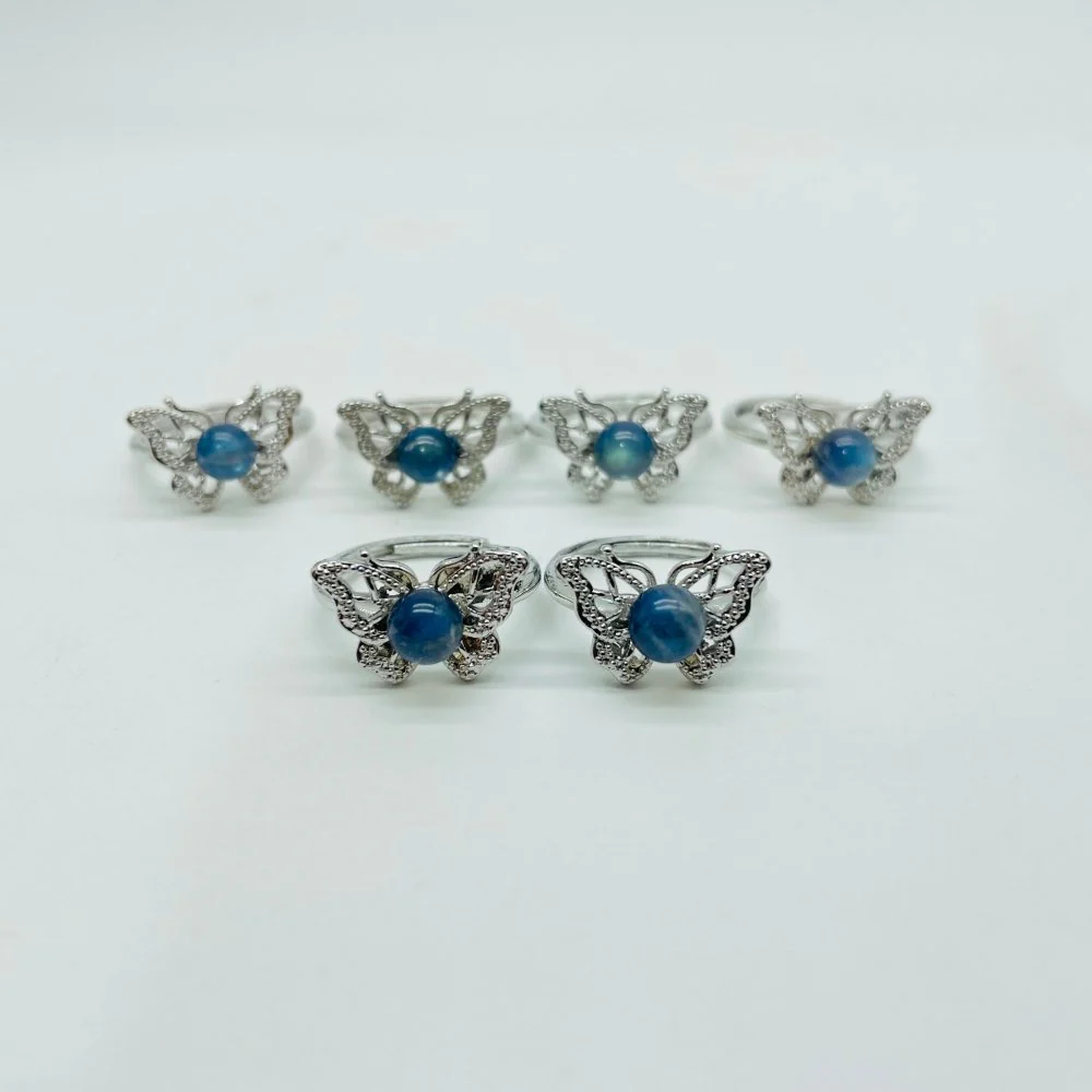 Labradorite Butterfly Ring Wholesale - Image 2