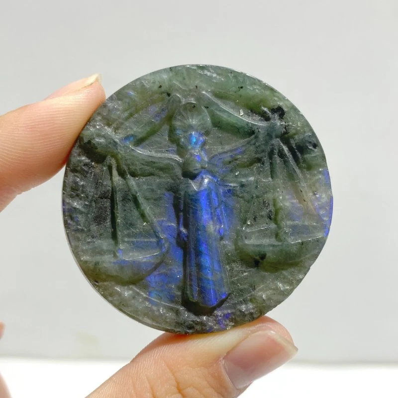 20 Pieces Labradorite Constellation Carving Clearance - Image 4