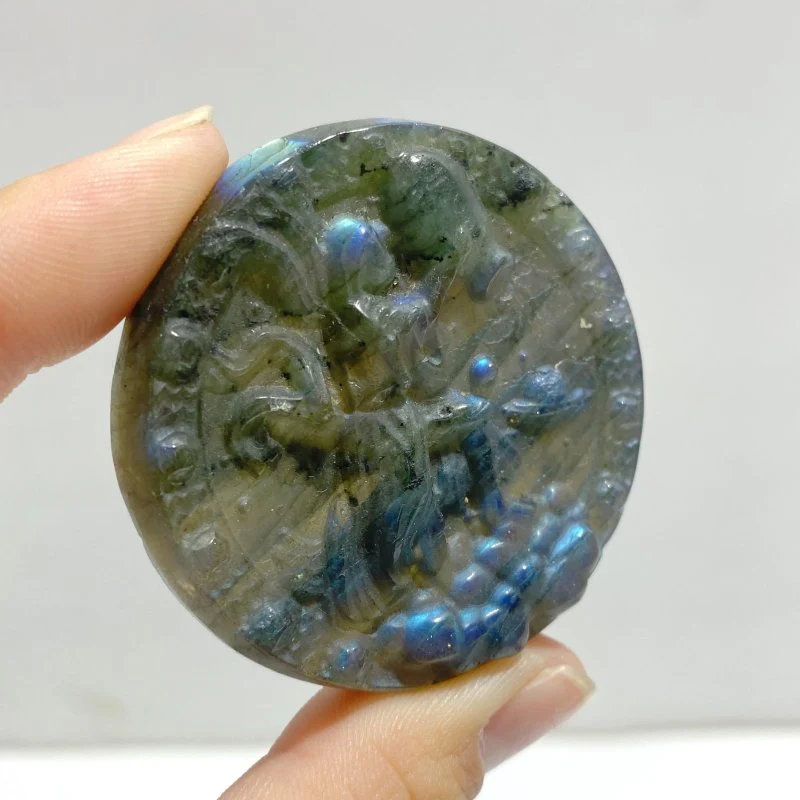 20 Pieces Labradorite Constellation Carving Clearance - Image 5