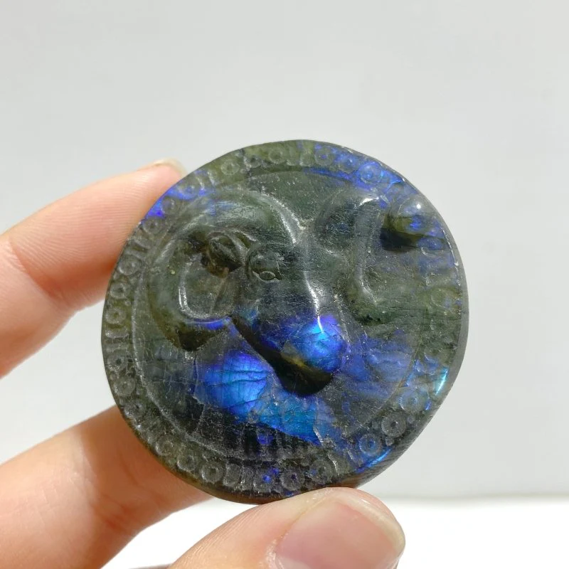 20 Pieces Labradorite Constellation Carving Clearance - Image 6