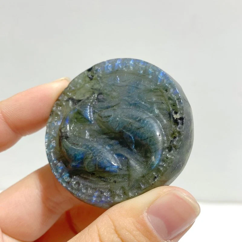 20 Pieces Labradorite Constellation Carving Clearance - Image 8