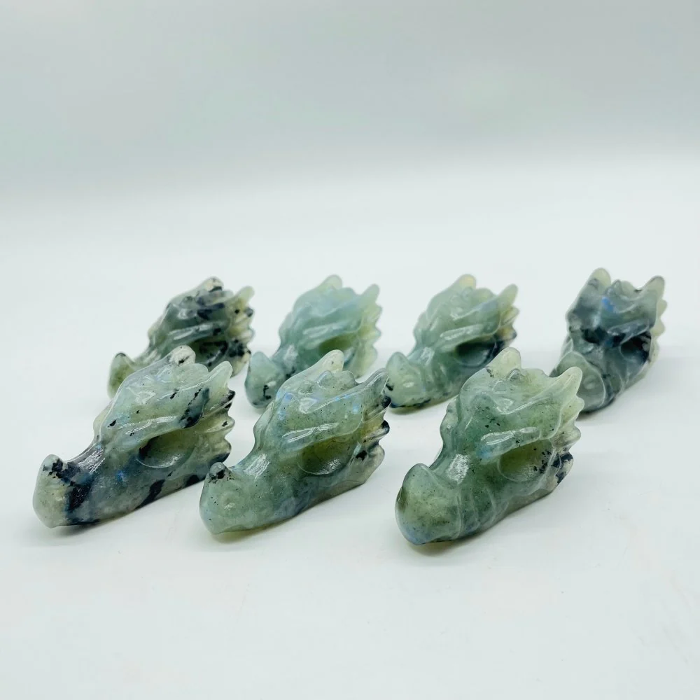 2Inch Labradorite Dragon Head Carving Crystals Closeout - Image 3