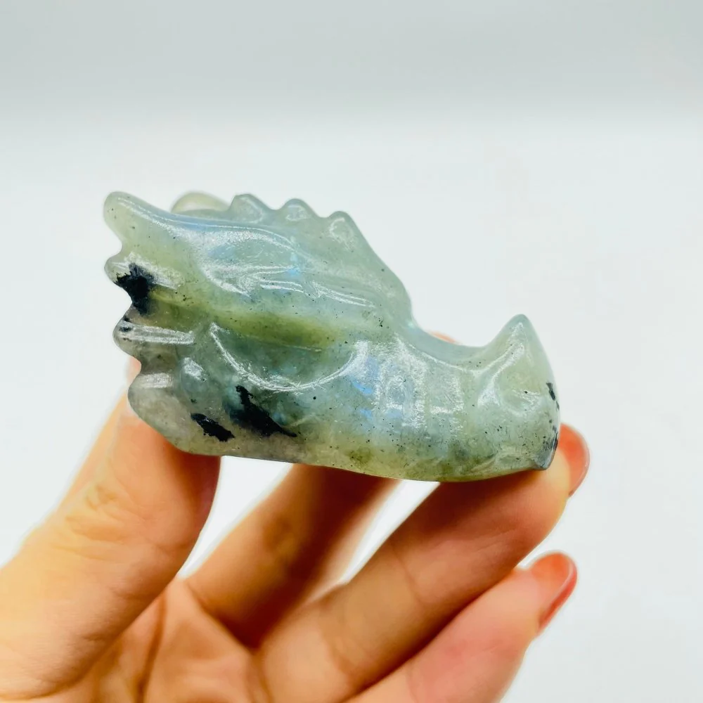 2Inch Labradorite Dragon Head Carving Crystals Closeout - Image 4