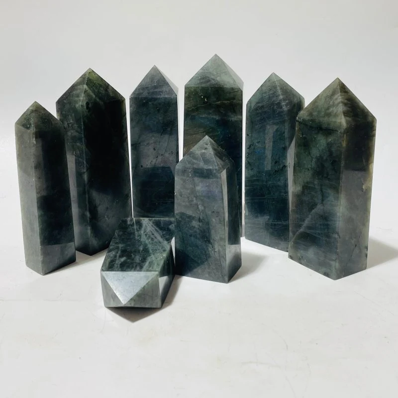 Labradorite Four-Sided Tower Point Wholesale - Image 5