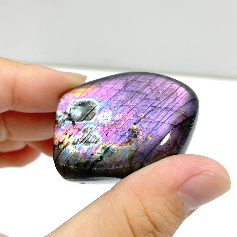 32 Pieces Beautiful Purple Blue Labradorite Free Form - Image 2