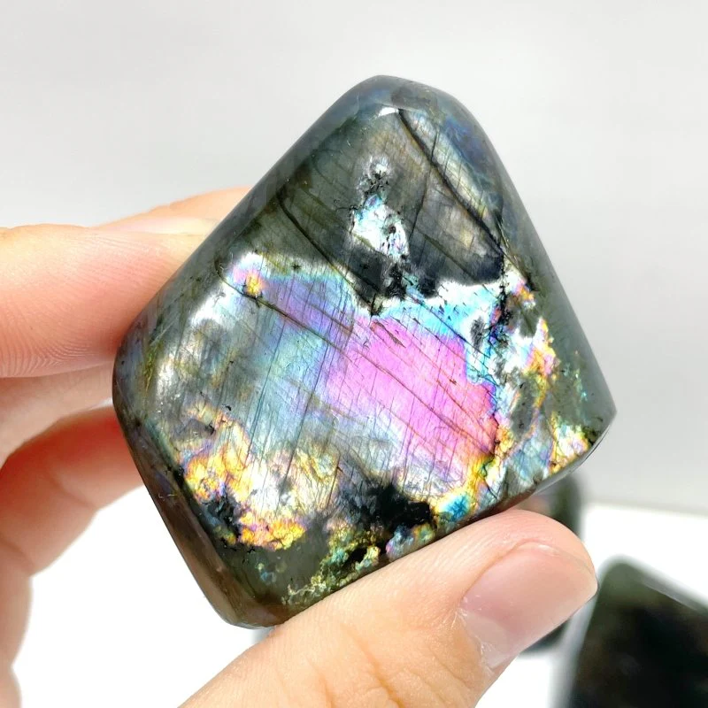 32 Pieces Beautiful Purple Blue Labradorite Free Form - Image 5