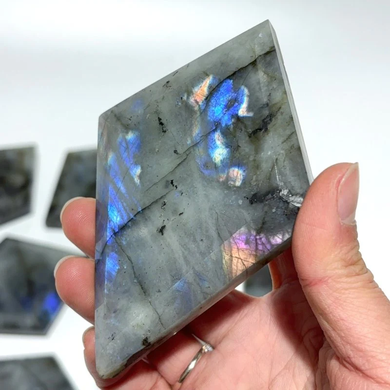 Labradorite Rhombus Shaped Crystal Wholesale - Image 4