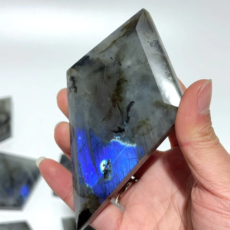 Labradorite Rhombus Shaped Crystal Wholesale - Image 5