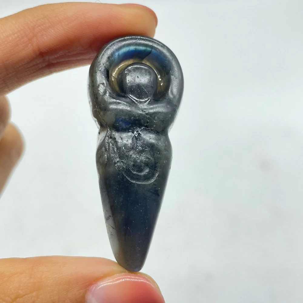 Labradorite Spiral Goddess Carving Wholesale - Image 6