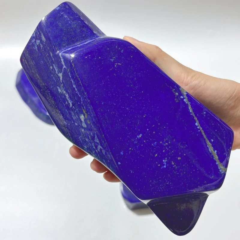 3 Pieces Gem Grade Lapis Lazuli Polished Large Free Form - Image 4