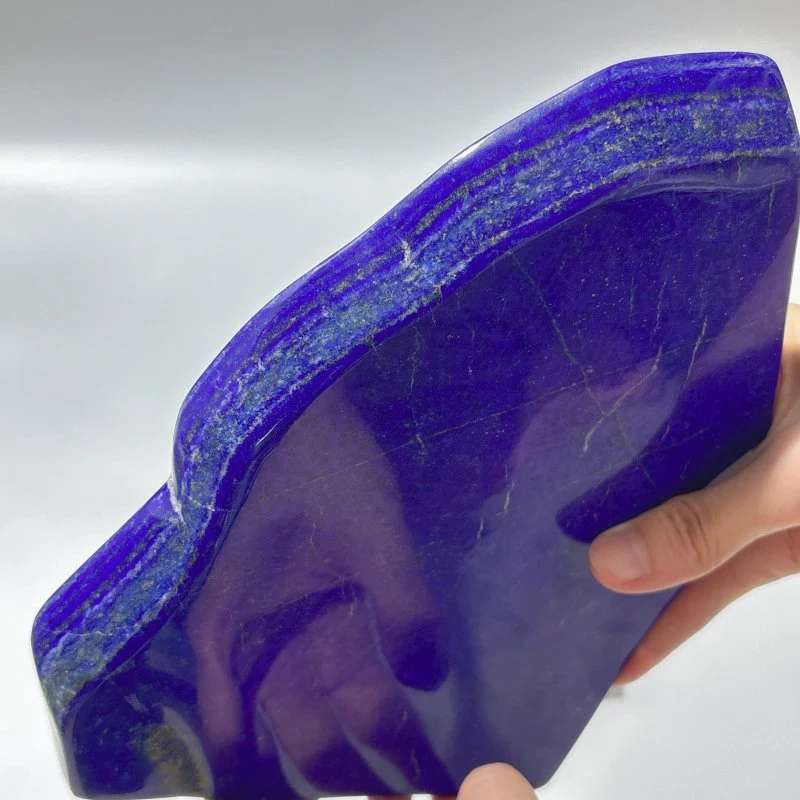 3 Pieces Gem Grade Lapis Lazuli Polished Large Free Form - Image 7
