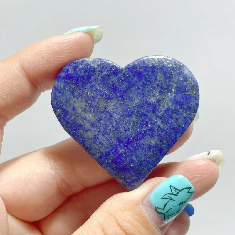 Thin Lapis Lazuli Heart Wholesale - Image 4