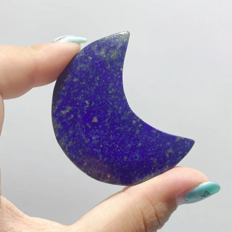 Thin Lapis Lazuli Moon Shape Wholesale - Image 5