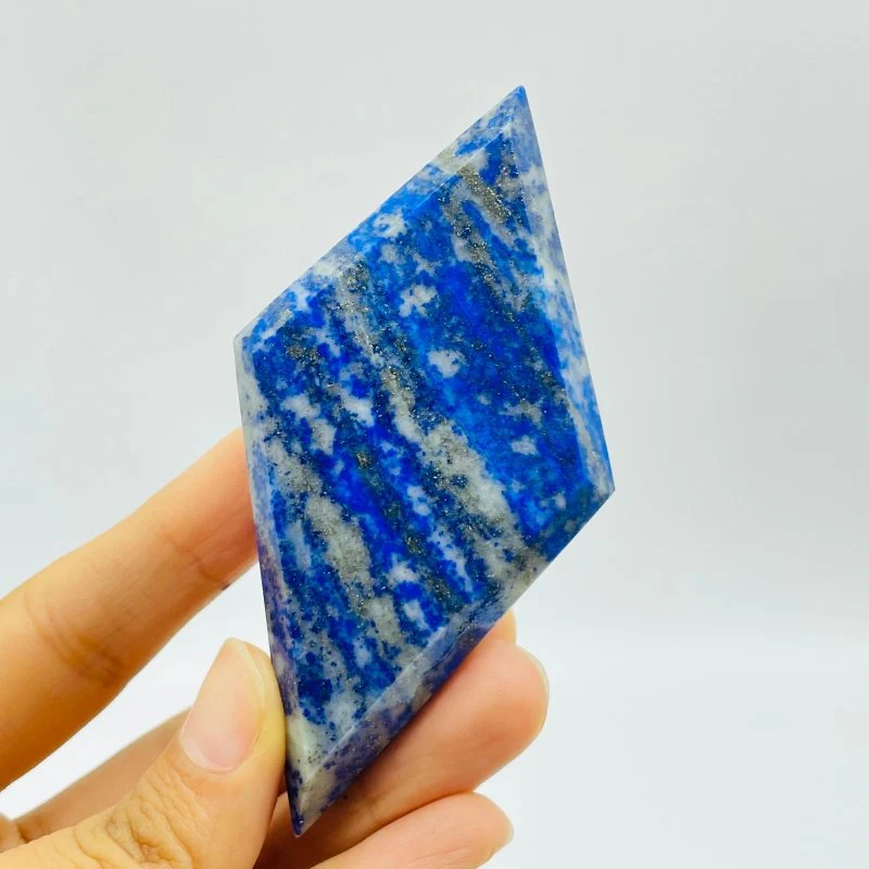 Natural Lapis Lazuli Rhombus Shaped Carving Wholesale - Image 2