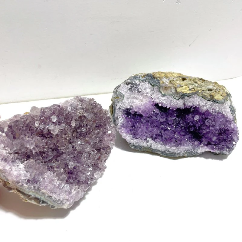 7 Pieces Large Amethyst Cluster Specimen - Image 5