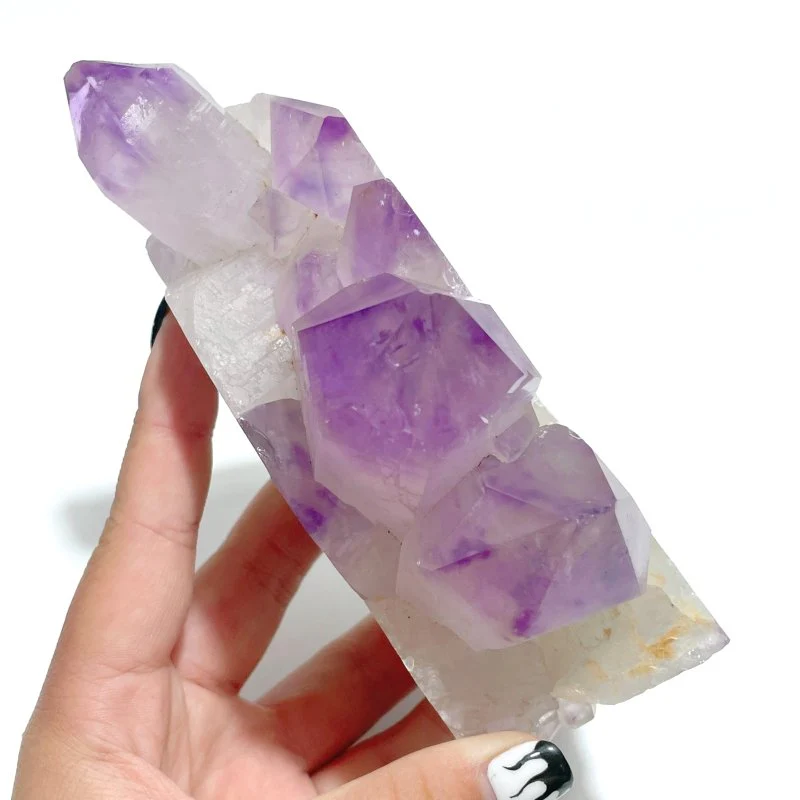 5 Pieces Large Amethyst Cluster Tower Point - Image 2