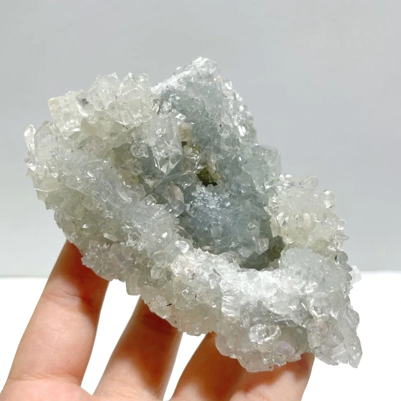 3 Pieces High Quality Large Flash Apophyllite Crystal Specimen For Collection - Image 3