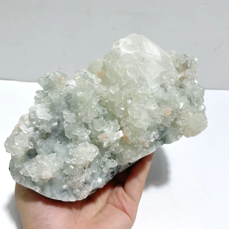 3 Pieces High Quality Large Flash Apophyllite Crystal Specimen For Collection - Image 4