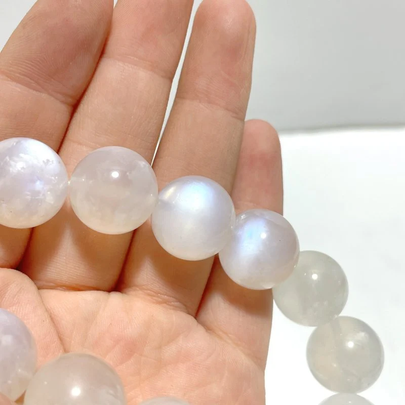Large Beads 16mm Moonstone Bracelet - Image 3