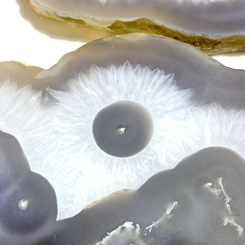 2 Pieces Large Beautiful Moss Agate Slab - Image 6