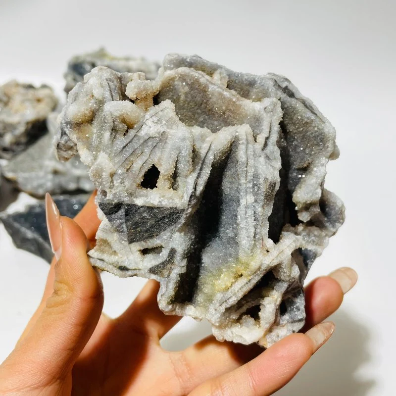 2.7-6in(7-15cm) Large Beautiful Spark Sphalerite Raw Druzy Specimen Wholesale - Image 3