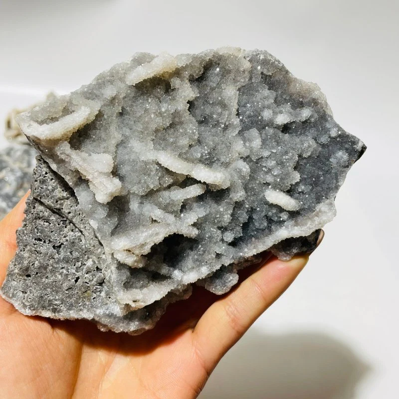 2.7-6in(7-15cm) Large Beautiful Spark Sphalerite Raw Druzy Specimen Wholesale - Image 4