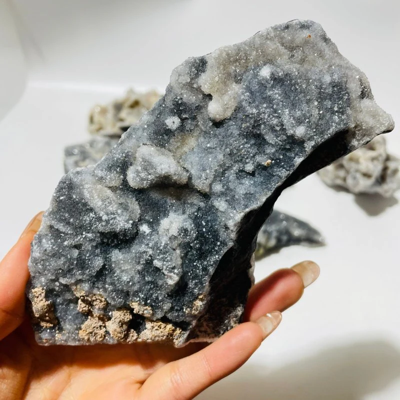 2.7-6in(7-15cm) Large Beautiful Spark Sphalerite Raw Druzy Specimen Wholesale - Image 5