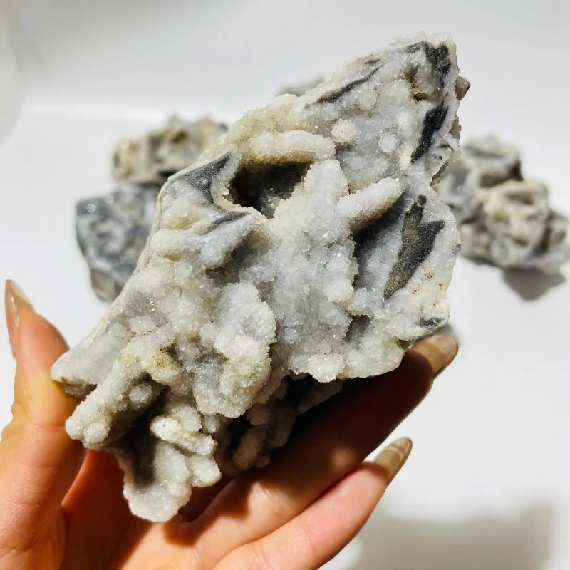2.7-6in(7-15cm) Large Beautiful Spark Sphalerite Raw Druzy Specimen Wholesale - Image 6