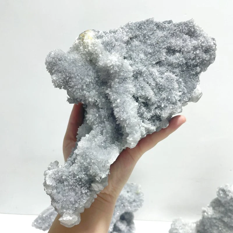 5 Pieces Large Clear Quartz Cluster Specimen - Image 2