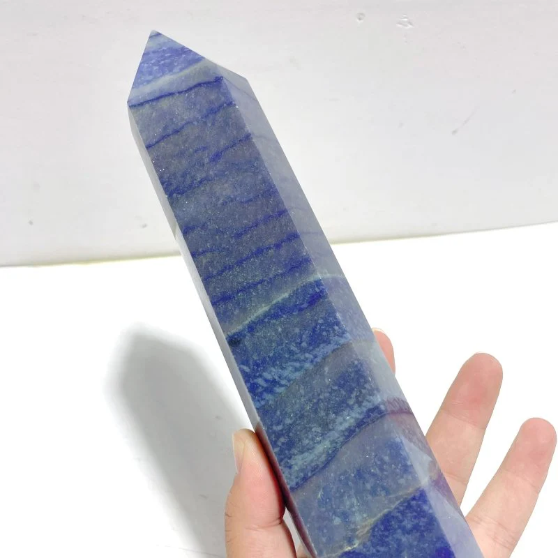 4 Pieces Large Blue Aventurine Tower - Image 4
