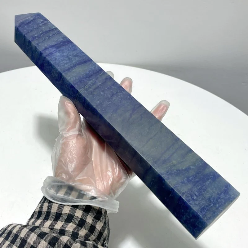 4 Pieces Large Blue Aventurine Tower - Image 4