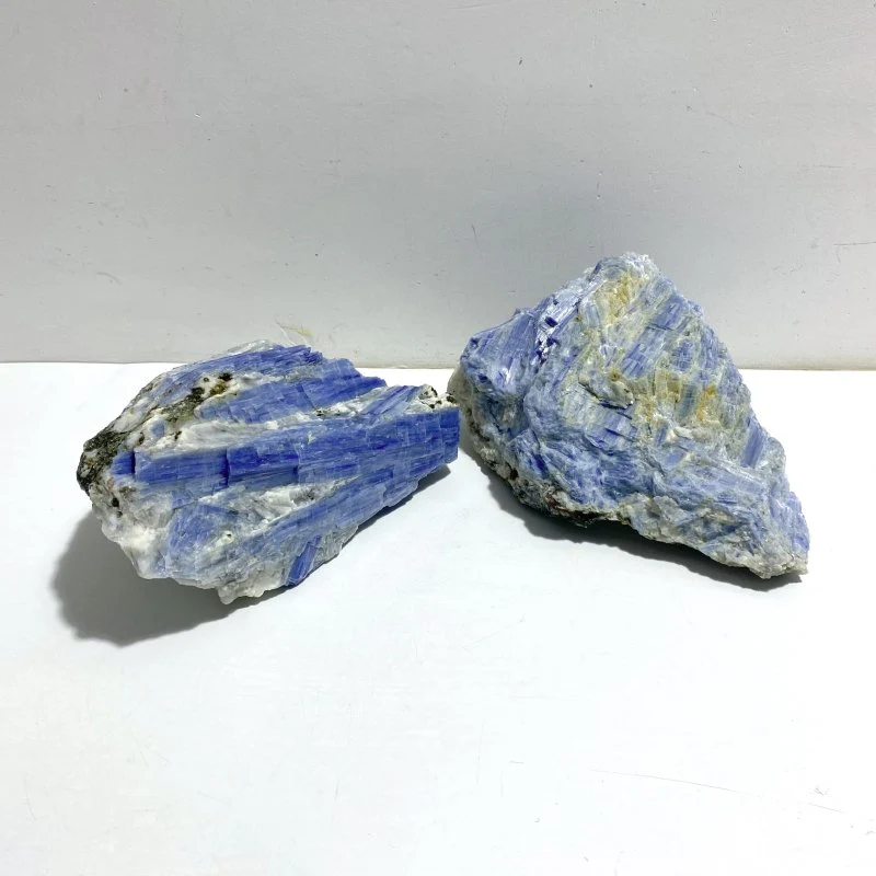 2 Pieces Large Blue Kyanite Rough Stone Specimen