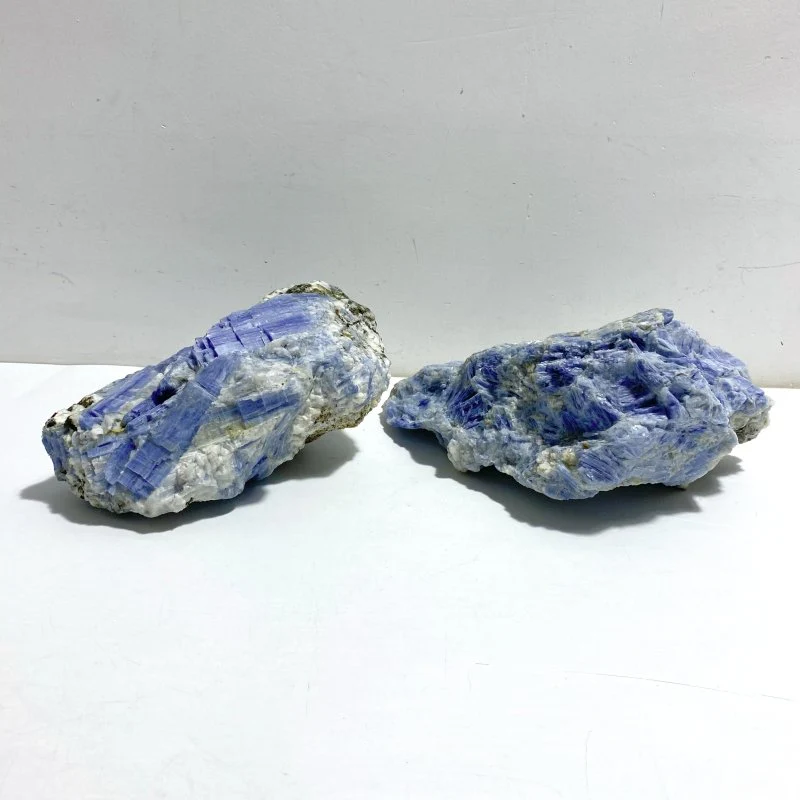 2 Pieces Large Blue Kyanite Rough Stone Specimen - Image 2
