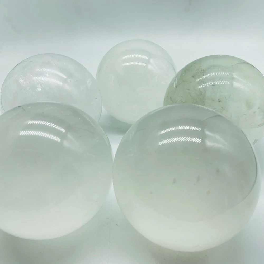 White Calcite Sphere Ball Wholesale - Image 2