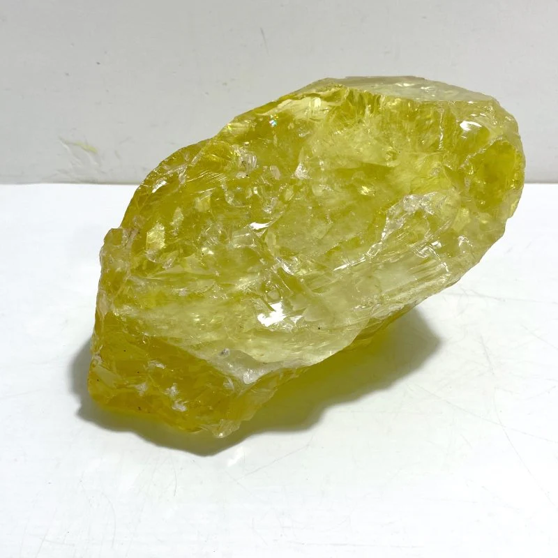 Large Citrine Raw Stone Specimen With Beautiful Rainbow #1