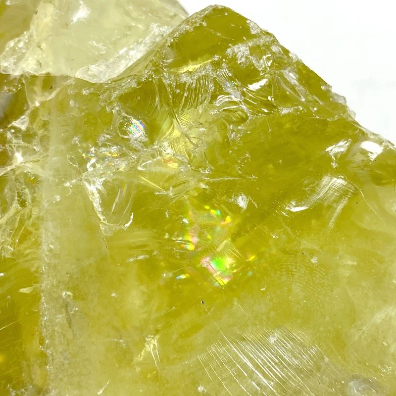 Large Citrine Raw Stone Specimen With Beautiful Rainbow #2 - Image 5