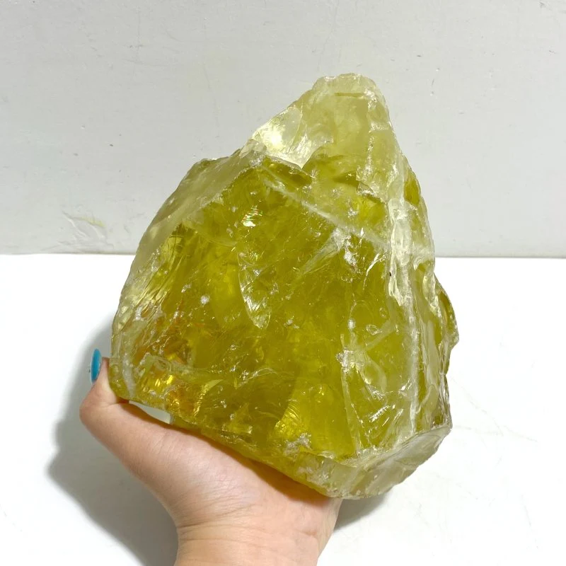 Large Citrine Raw Stone Specimen With Beautiful Rainbow #2 - Image 7