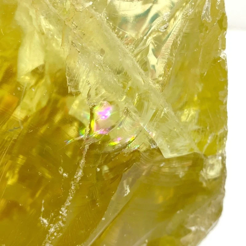 Large Citrine Raw Stone Specimen With Beautiful Rainbow #1 - Image 4