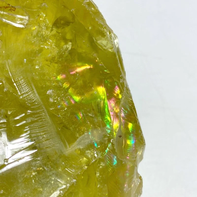 Large Citrine Raw Stone Specimen With Beautiful Rainbow #1 - Image 5
