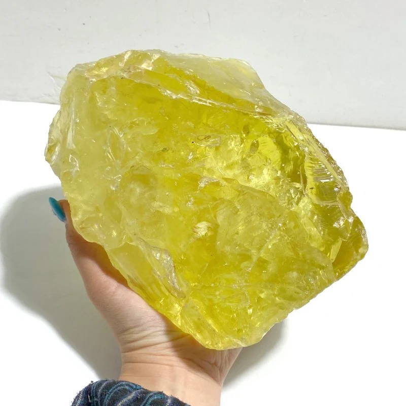 Large Citrine Raw Stone Specimen With Beautiful Rainbow #1 - Image 7