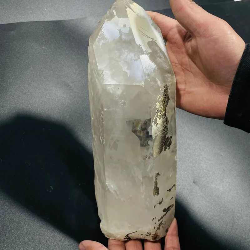 4 Pieces Large Clear Quartz Crystal Raw Points - Image 6