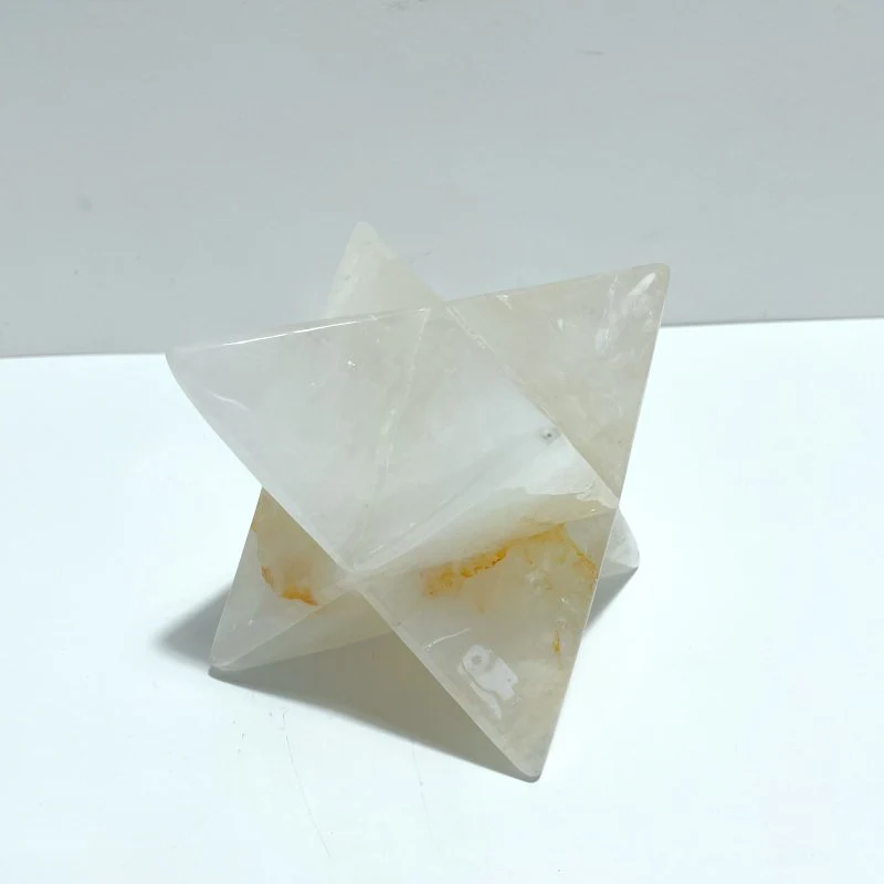 6 Pieces Large Clear Quartz Merkaba - Image 6