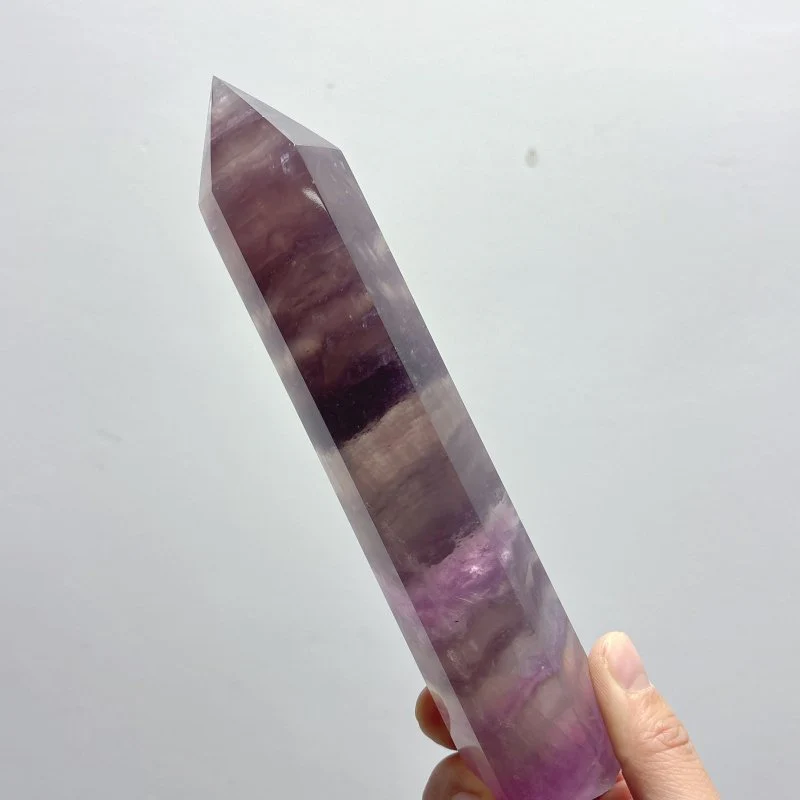 8 Pieces Large Colorful Fluorite Tower - Image 3