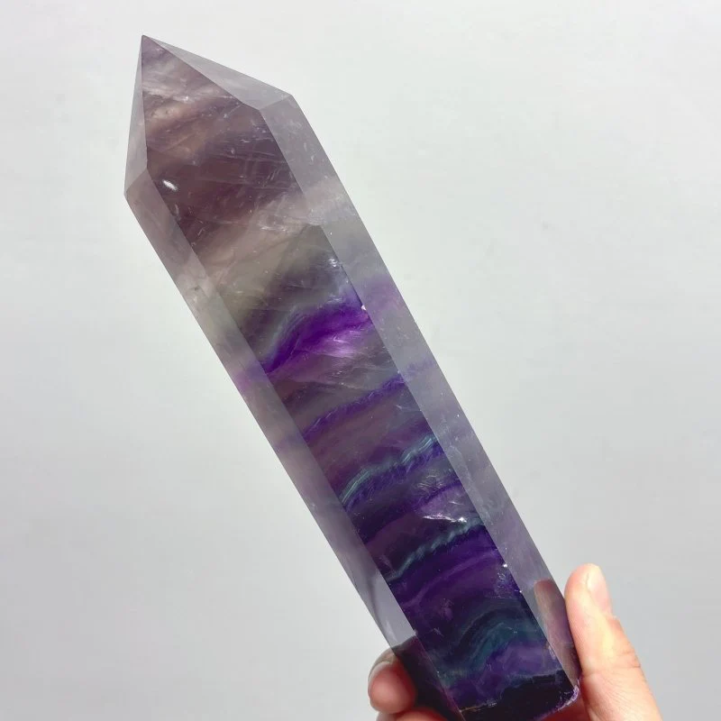 8 Pieces Large Colorful Fluorite Tower - Image 4