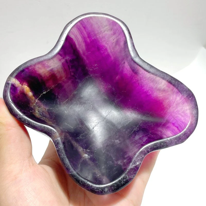 7 Pieces Beautiful Large Fluorite Bowl Home Decor - Image 6