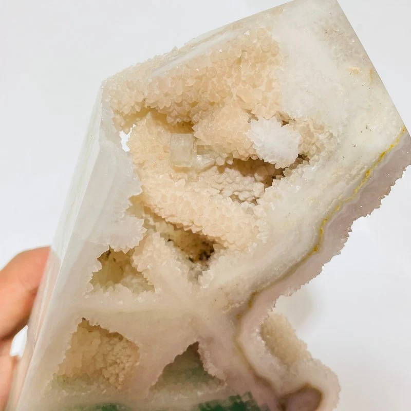 5 Pieces Large Fluorite Druzy Geode Points - Image 3