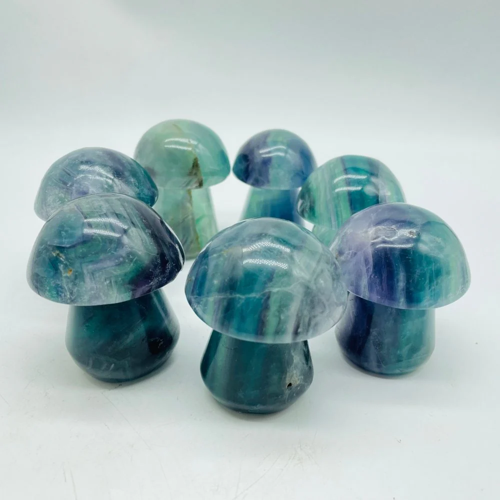 Large Rainbow Fluorite Mushroom Wholesale - Image 3