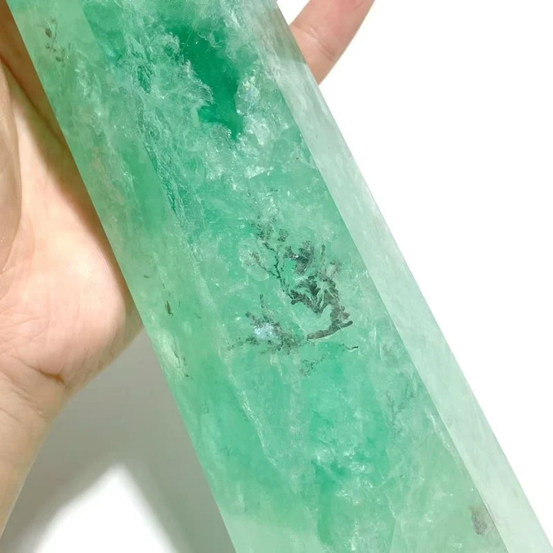 3 Pieces Beautiful Large Fluorite Point Dentritic For Collection - Image 4