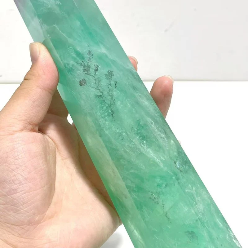 3 Pieces Beautiful Large Fluorite Point Dentritic For Collection - Image 5