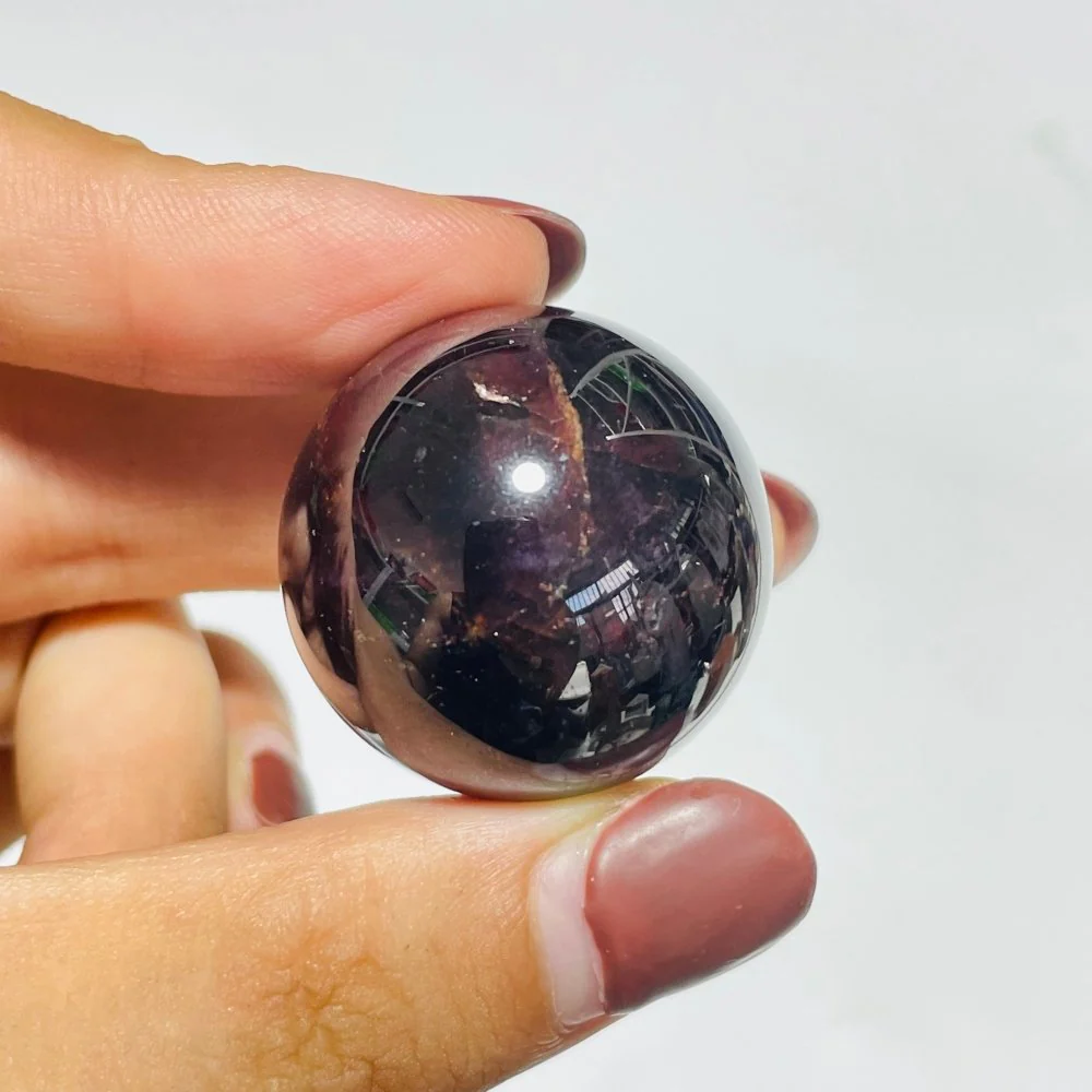 Large Garnet Sphere Ball Wholesale - Image 3